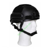 US Helm "MICH 2002" Rails ABS-Kunststoff