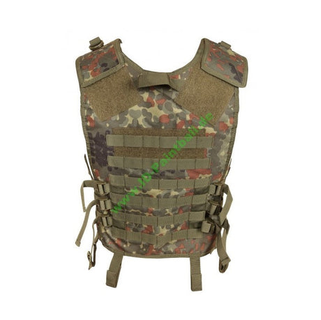 Paintball Weste pt-field Molle Flecktarn Pro Toyz