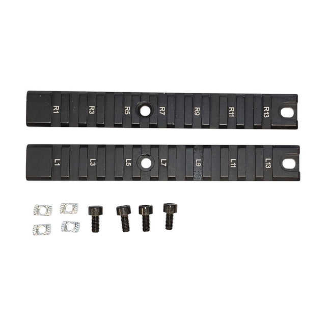 MLok Rail Schienen 2er Set für NSR, und M-LOK Schwarz 155mm