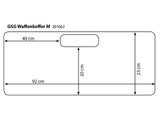 Waffenkoffer XL 98x25x10cm XL