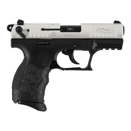 Walther P22Q 9 mm P.A.K. NKL Nickel Edition