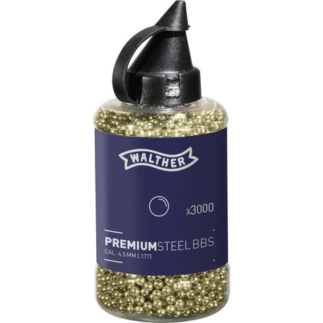 Walther Premium Steel BBs 4,5 mm – 3000 Stück