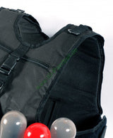 Paintball Battle Weste, Schwarz