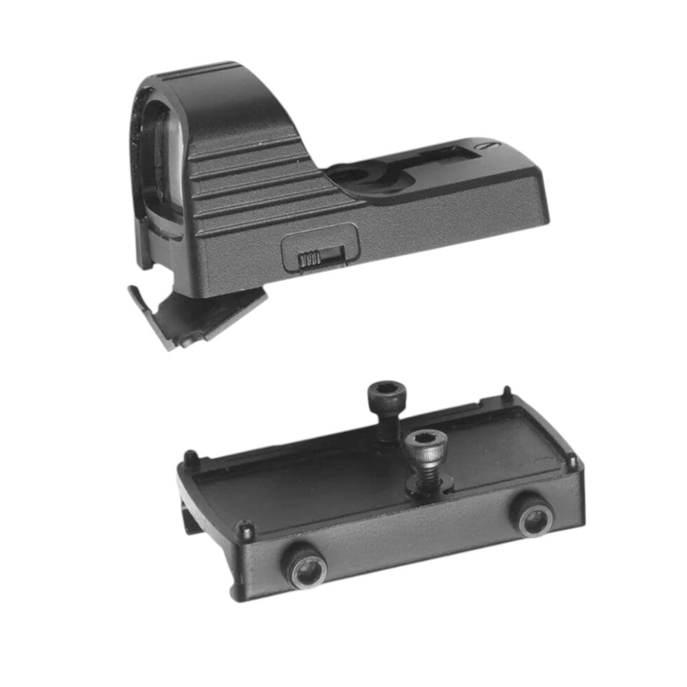 ASG Micro Red Dot Sight Rotpunktvisier mit Montage
