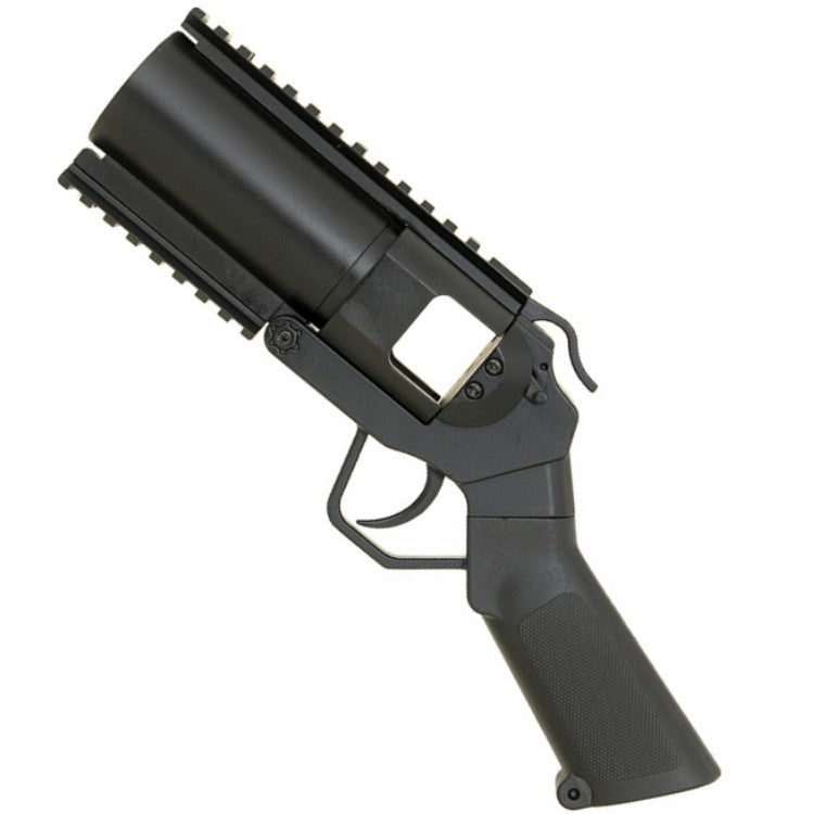 40mm Granatpistole für Paintball / Airsoft Flacher Griff