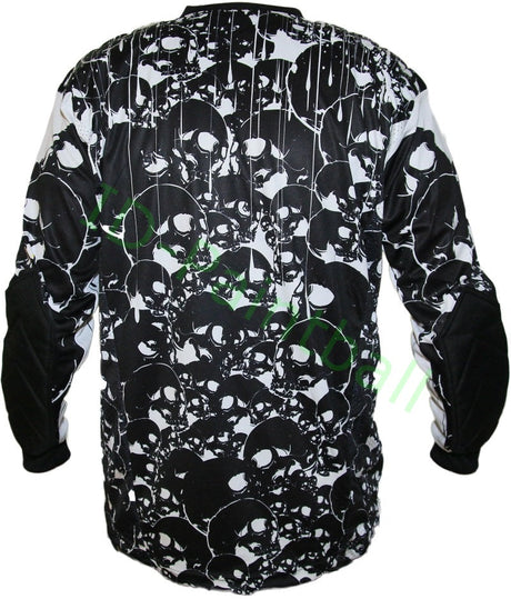 IDP Jersey The Skulls Schwarz Paintball Trikot