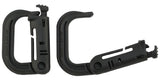 Molle Karabinerhaken Kunststoff 2er Pack