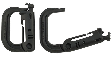 Molle Karabinerhaken Kunststoff 2er Pack