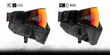 Carbon ZERO PRO Paintball Thermal Maske Schwarz