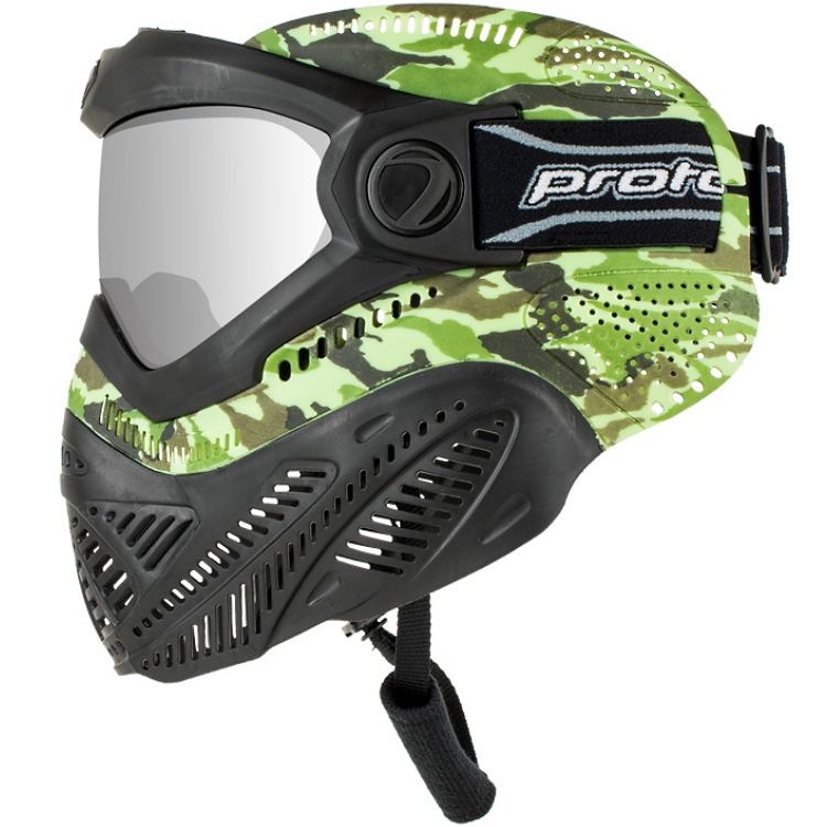 Proto Switch FS Camo Paintball Maske mit Thermalglas