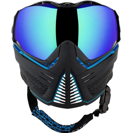 Push Unite Paintball Thermal Maske Schwarz Blau