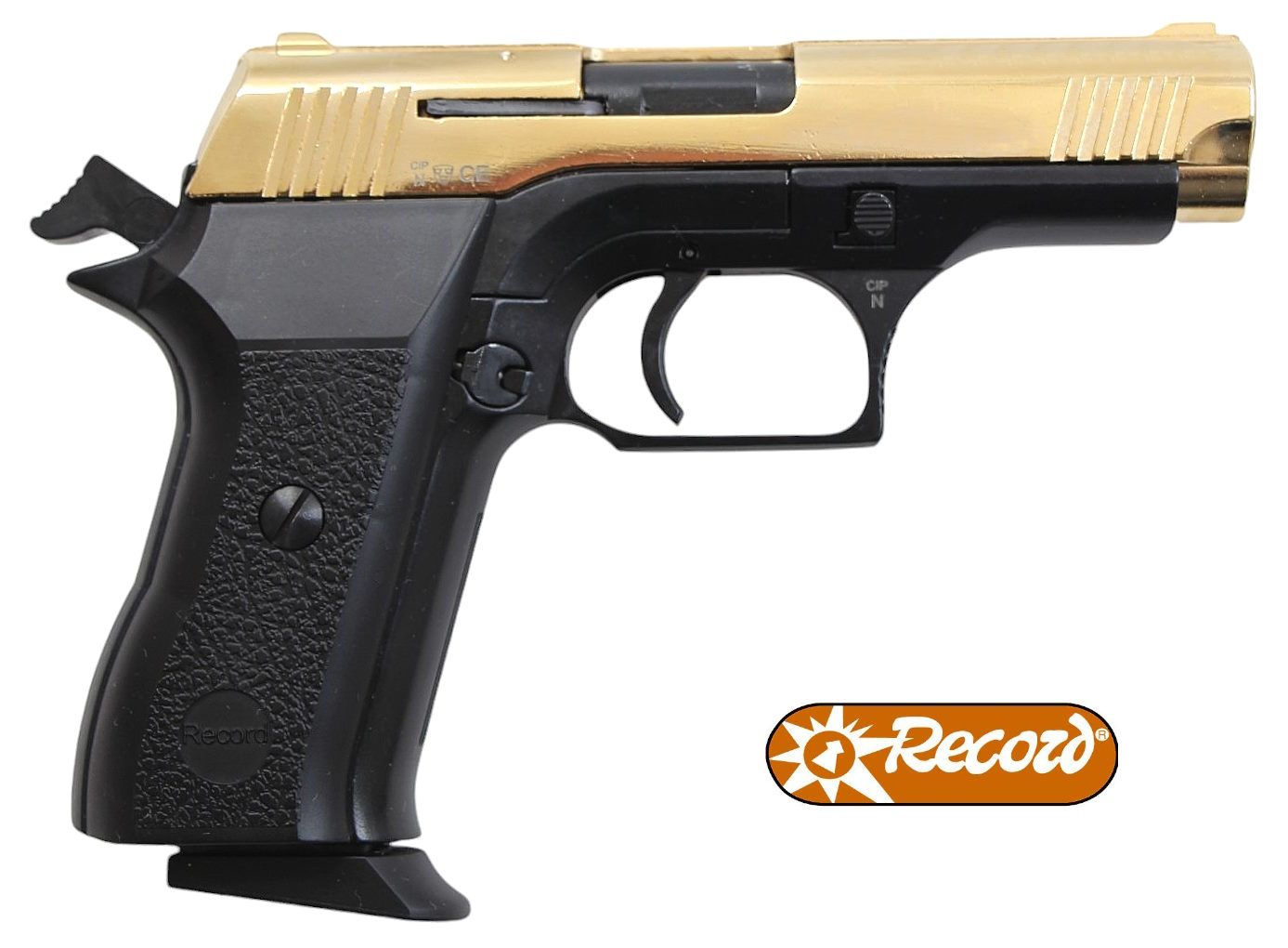 Record Mod. 2015 Bicolor Gold / Brüniert 9mm P.A.K.