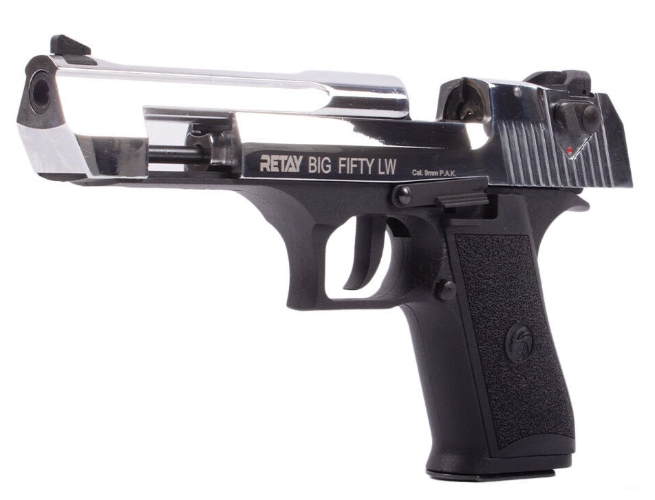 Retay Big Fifty LW Chrom  9mm P.A.K.