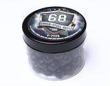 Rubberballs Cal. 68 S-Typ Stahl-Gummi 100 Stück