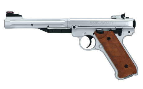 Ruger Mark IV 4,5 mm (.177) Diabolo Knicklauf Silver Braun