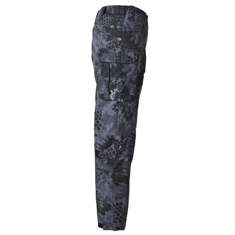 Snake Camo Black Hose Einsatzhose