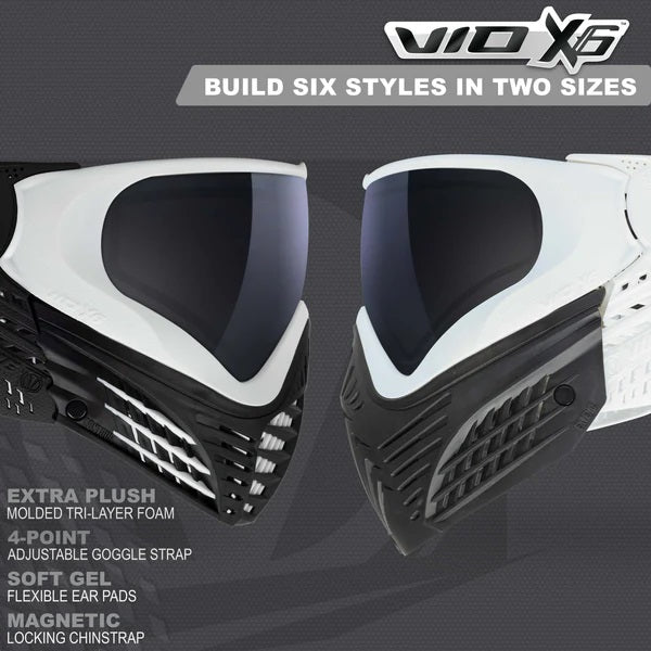 Virtue VIO X6 Paintball Maske White Storm