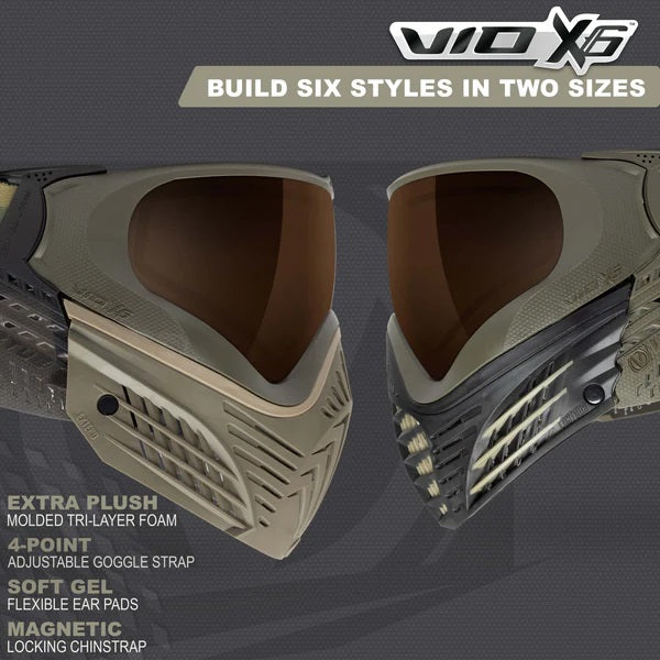 Virtue VIO X6 Paintball Maske Desert Storm