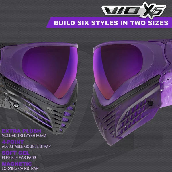 Virtue VIO X6 Paintball Maske Purple Storm
