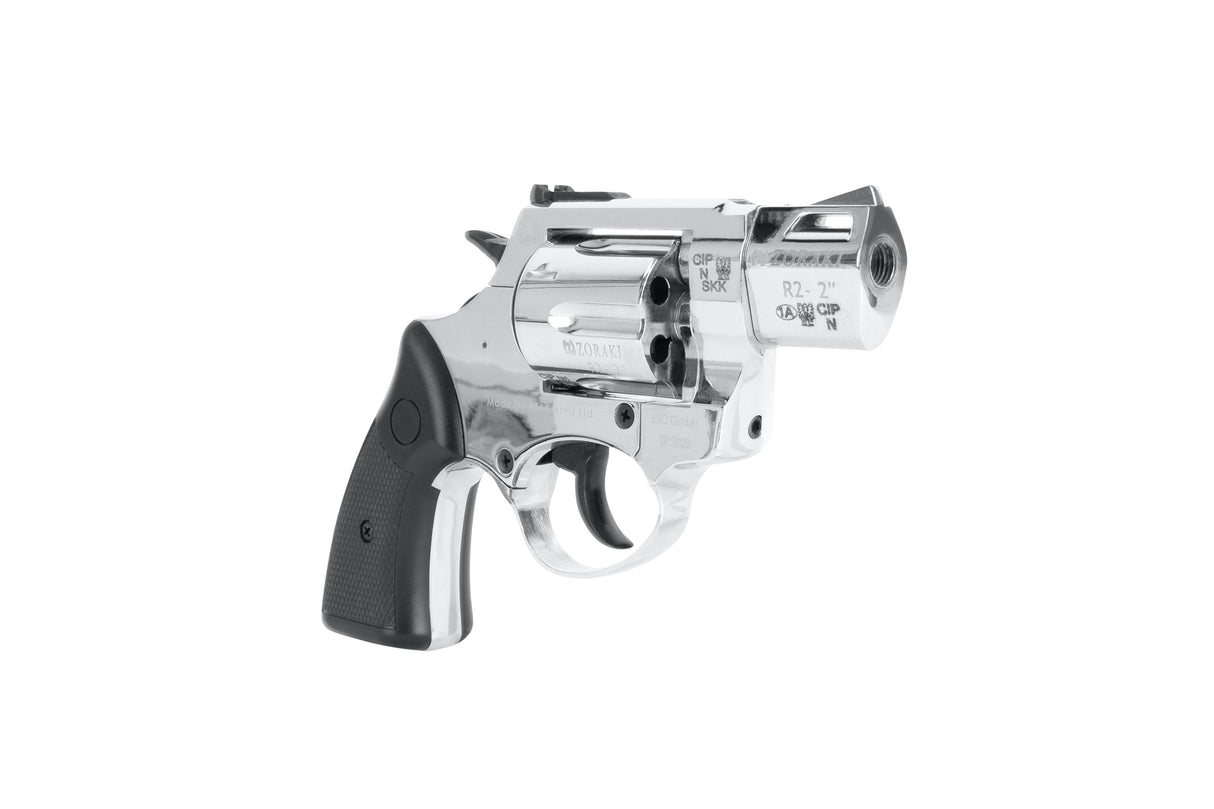 Zoraki R2 Chrom 9mm R. - Gas Signal Revolver