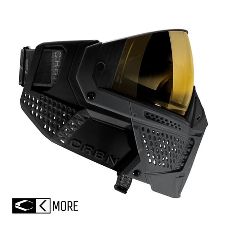 Carbon ZERO SLD Paintball Thermal Maske Coal