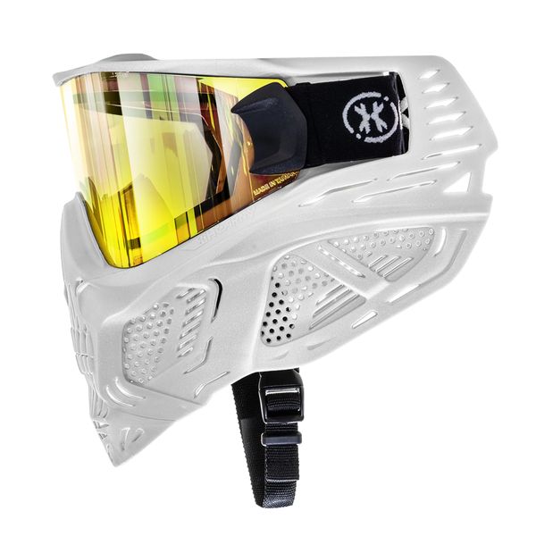 Paintball Maske HK Army HSTL Skull Saint weiß