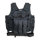 Paintball Tactical Weste 9 Pods HP Magfed Schwarz