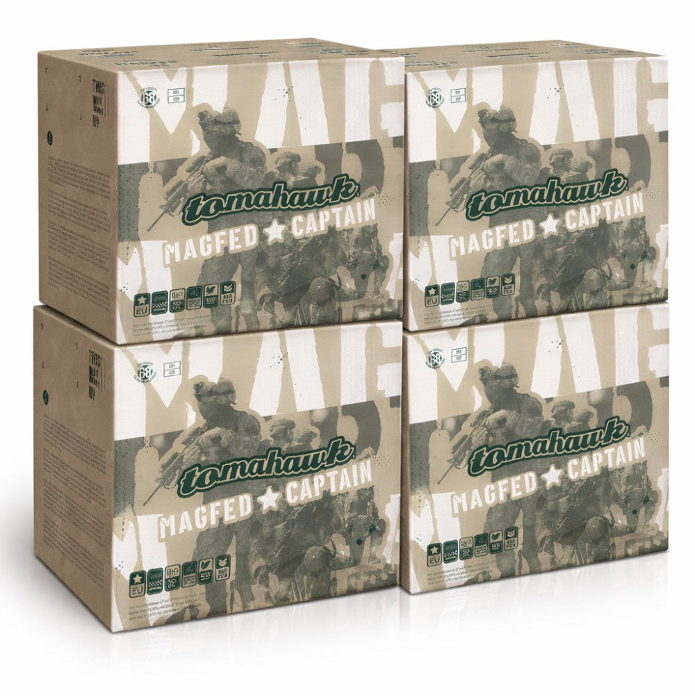Tomahawk Captain Magfed Paintballs 4 Kisten Cal. 68