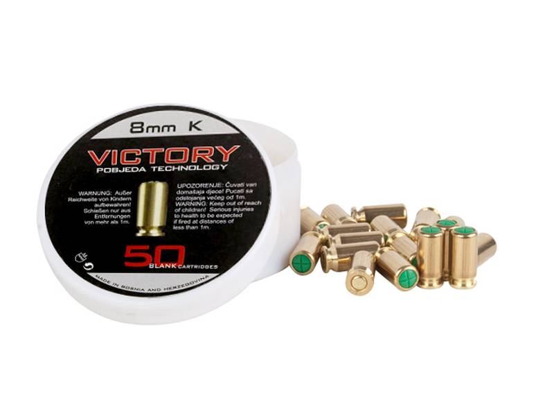 Victory Platzpatronen 8mm P.A.K. 50 Stück