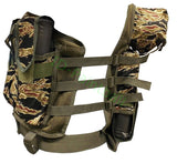 Paintball Tactical Weste 9 Pods HP Magfed Tiger Stripe