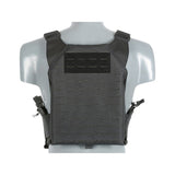 8Fields Chest Rig Laser-Cut “Buckle Up" Recon Plate mit Magazintasche schwarz Plate Carrier