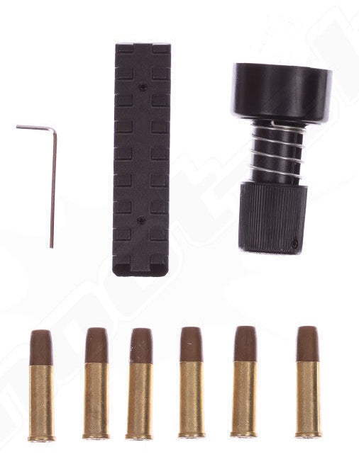 Dan Wesson 6 Zoll CO2 Revolver 4,5mm BBs Stahlkugeln Silber