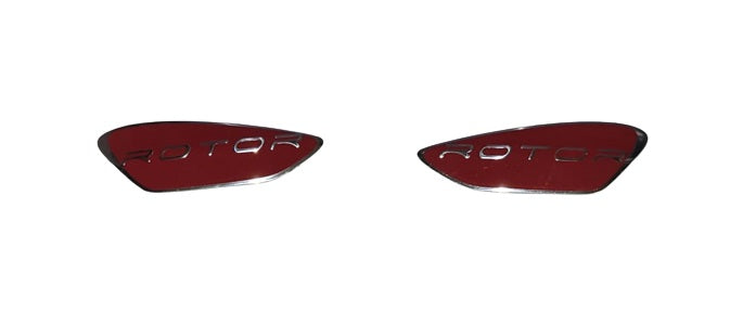 Dye Rotor Metall Logo Button Shell LTR R1 R2 Links und Rechts Aufkleber