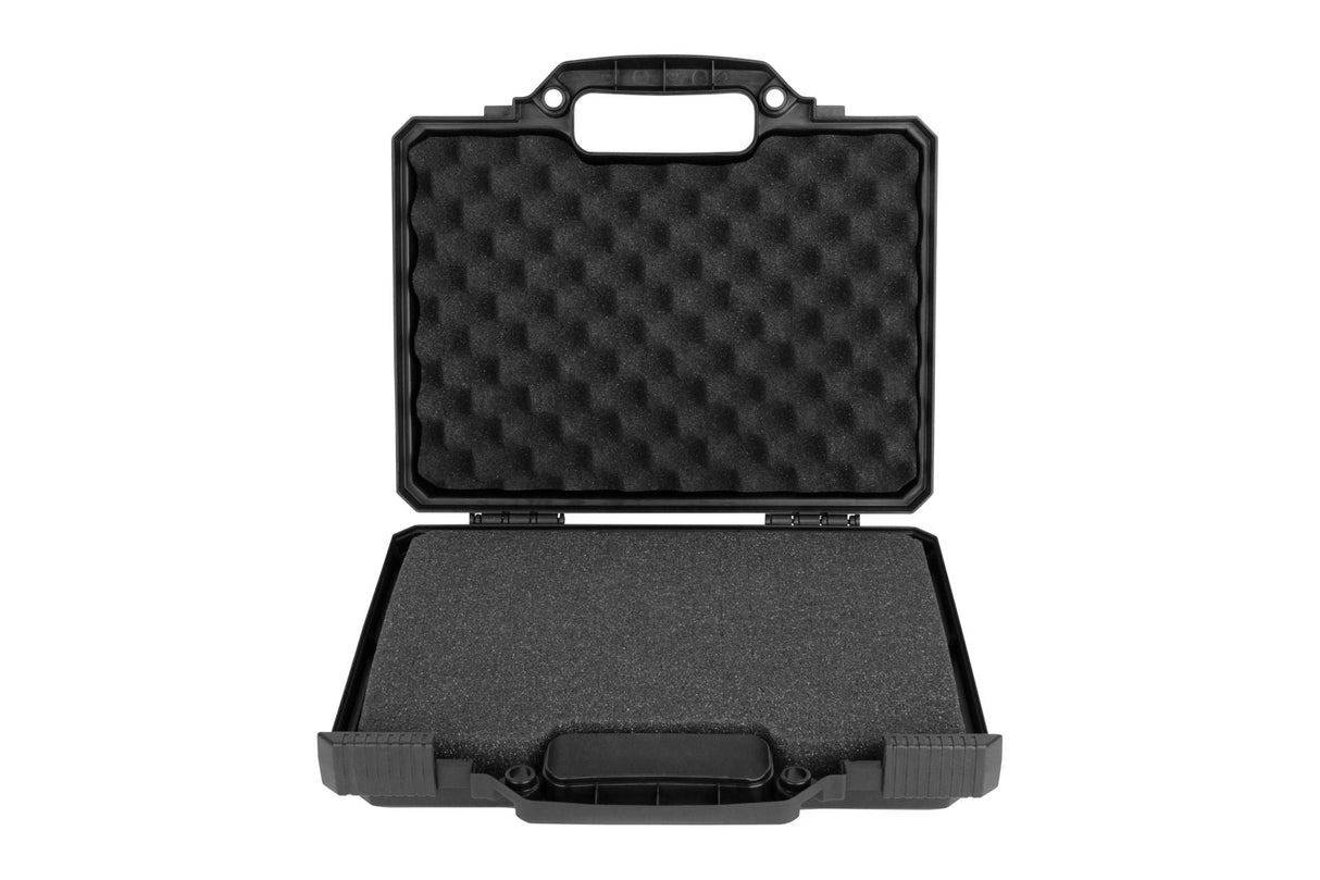 Waffenkoffer Pistolenkoffer Schwarz 31 x 27 x 7 cm