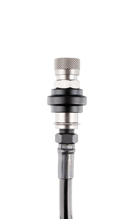 PowAir Double Hose Paintball HPA Remote System Schwarz