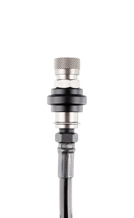 PowAir Double Hose Paintball HPA Remote System Schwarz
