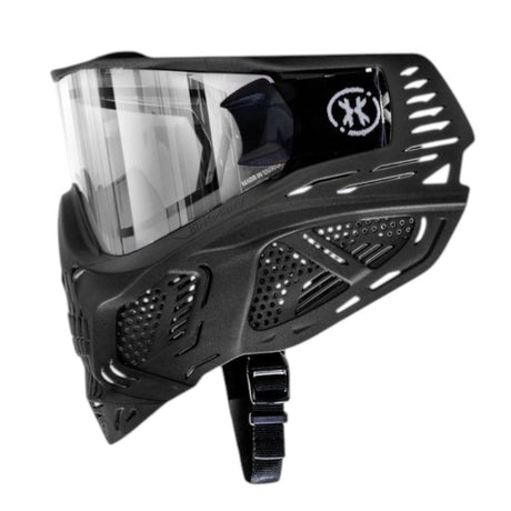 Paintball Maske HK Army HSTL Skull Punisher Schwarz Verspiegelt