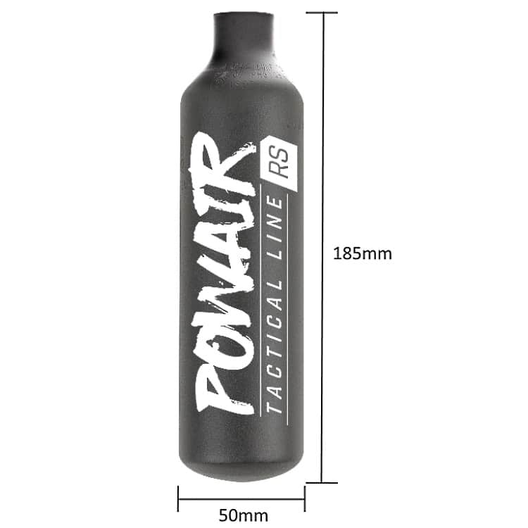 POWAIR Tactical Line RS 0,23L / 15CI Paintball HP System 300 Bar