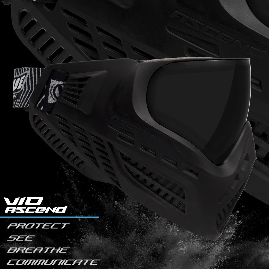 Paintball Maske Virtue VIO Ascend Thermal - black