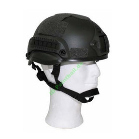 US Helm "MICH 2002" Rails ABS-Kunststoff