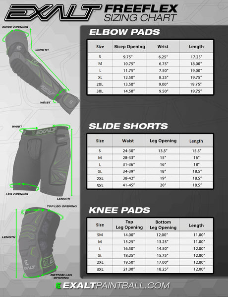 Exalt FreeFlex Knieschoner Kneepads