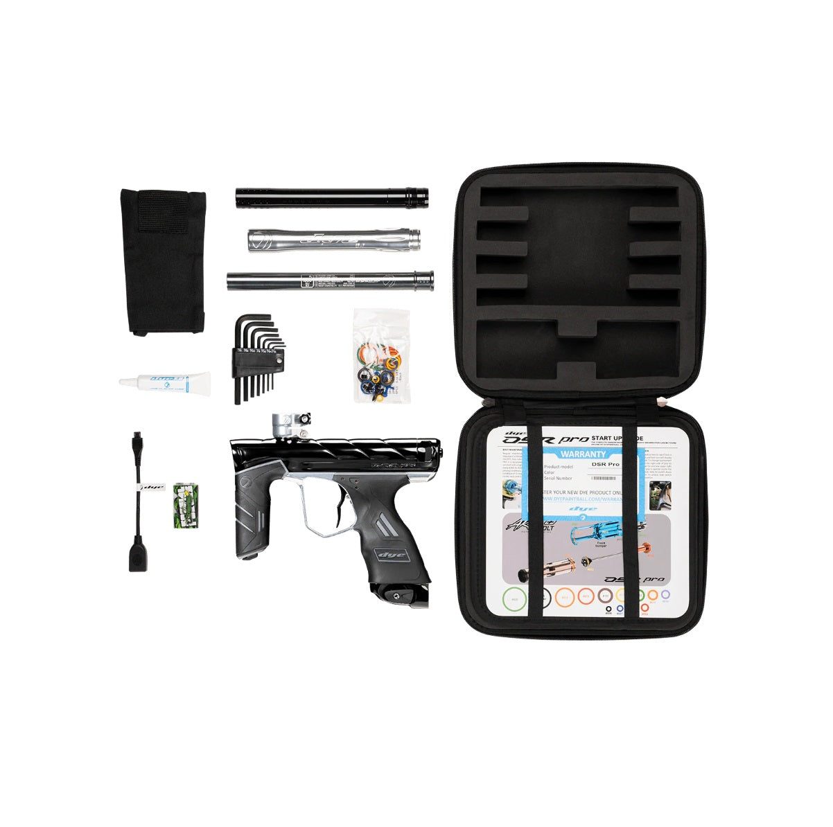 DYE DSR Pro Onyx Paintball Markierer