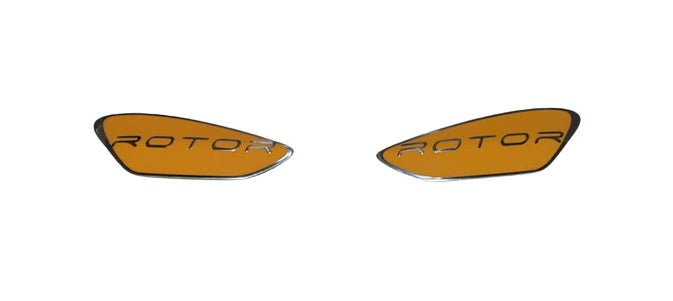Dye Rotor Metall Logo Button Shell LTR R1 R2 Links und Rechts Aufkleber
