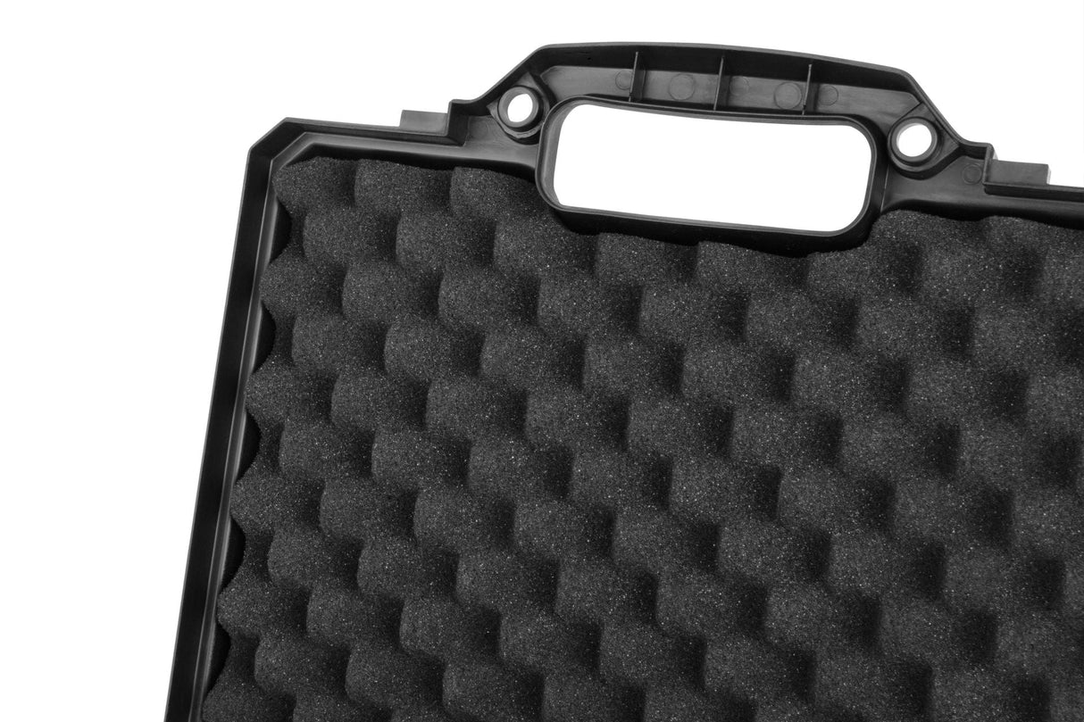 Waffenkoffer Pistolenkoffer Schwarz 31 x 27 x 7 cm