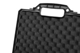 Waffenkoffer Pistolenkoffer Schwarz 31 x 27 x 7 cm