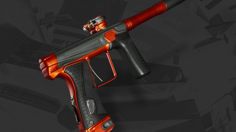 Planet Eclipse GTEK 180R Atlantic Storm Grau / Blau Paintball Markierer Cal.68
