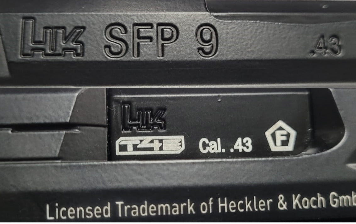 T4E Heckler & Koch SFP9 cal.43 Paintball RAM Markierer