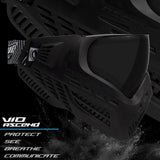 Paintball Maske Virtue VIO Ascend Thermal - black