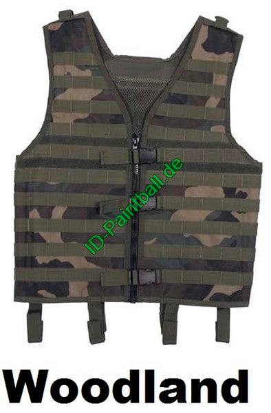 Weste, "Molle light" Modular System