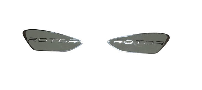 Dye Rotor Metall Logo Button Shell LTR R1 R2 Links und Rechts Aufkleber